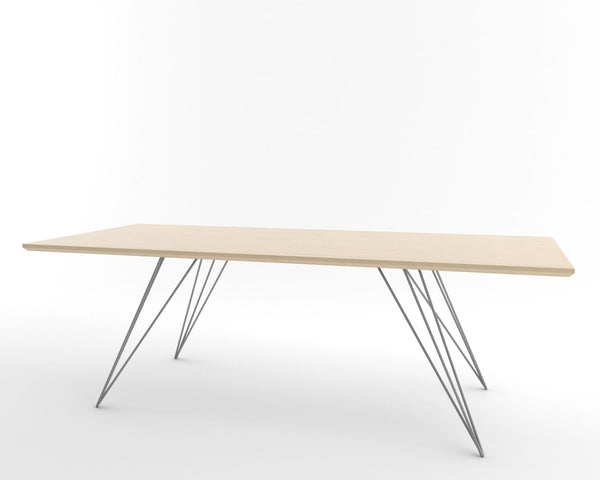 Williams Coffee Table - Thin Rectangle - Tronk - Tables + Desks - Maple - Gray - HORNE