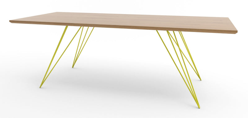 Williams Coffee Table - Thin Rectangle - Tronk - Tables + Desks - Maple - Blood Red - HORNE