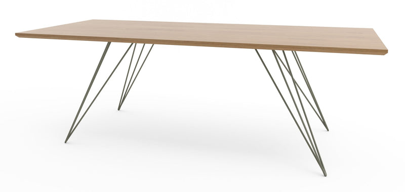 Williams Coffee Table - Thin Rectangle - Tronk - Tables + Desks - Maple - Blood Red - HORNE