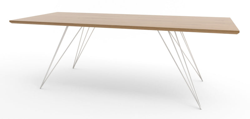 Williams Coffee Table - Thin Rectangle - Tronk - Tables + Desks - Maple - Blood Red - HORNE