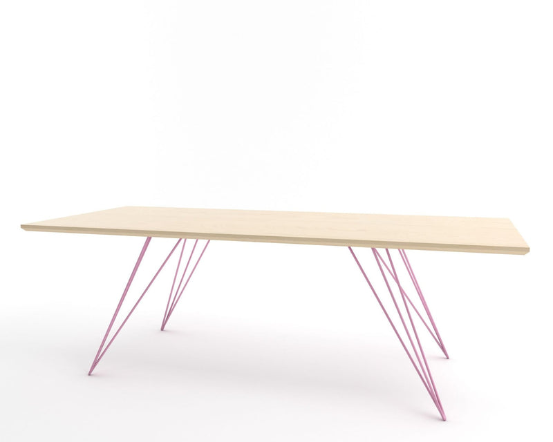 Williams Coffee Table - Thin Rectangle - Tronk - Tables + Desks - Maple - Blood Red - HORNE