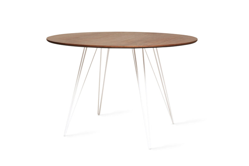 Williams Dining Table - Large Circle - Tronk - Tables + Desks - Maple - Blood Red - HORNE