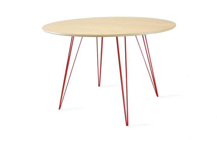 Williams Dining Table - Large Oval - Tronk - Tables + Desks - Maple - Red - HORNE