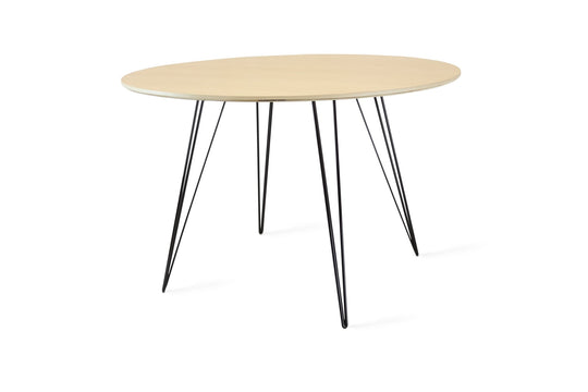 Williams Dining Table - Large Oval - Tronk - Tables + Desks - Maple - Black - HORNE