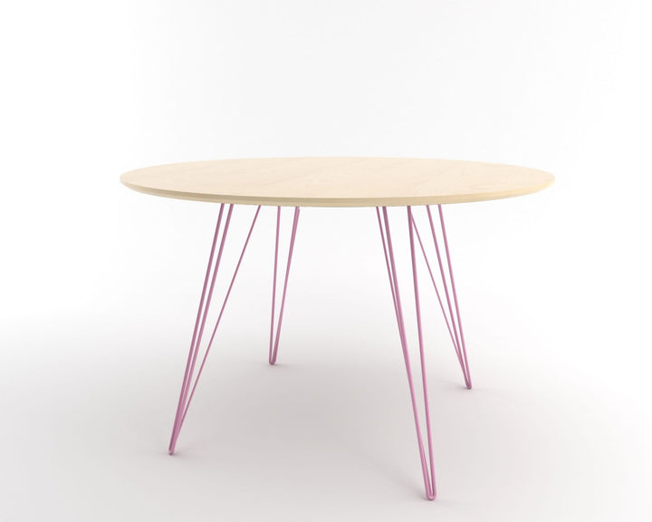 Williams Dining Table - Large Oval - Tronk - Tables + Desks - Maple - Pink - HORNE