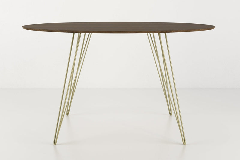 Williams Dining Table - Large Oval - Tronk - Tables + Desks - Maple - Blood Red - HORNE