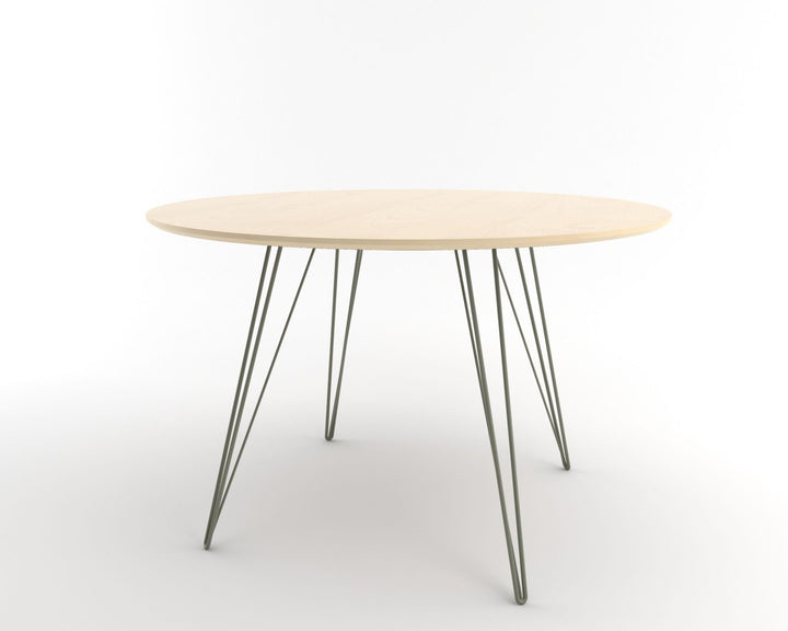 Williams Dining Table - Large Oval - Tronk - Tables + Desks - Maple - Prairie Green - HORNE