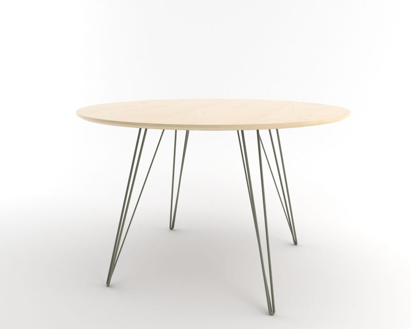 Williams Dining Table - Large Oval - Tronk - Tables + Desks - Maple - Blood Red - HORNE