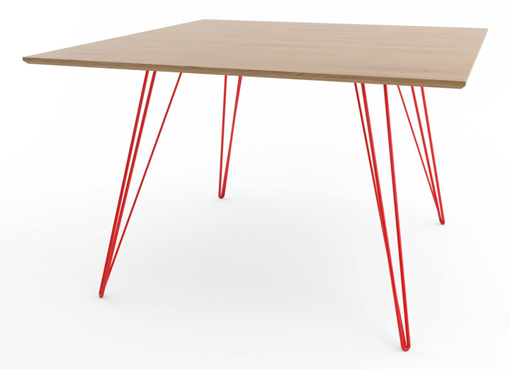 Williams Dining Table - Large Rectangle - Tronk - Tables + Desks - White Oak - Red - HORNE