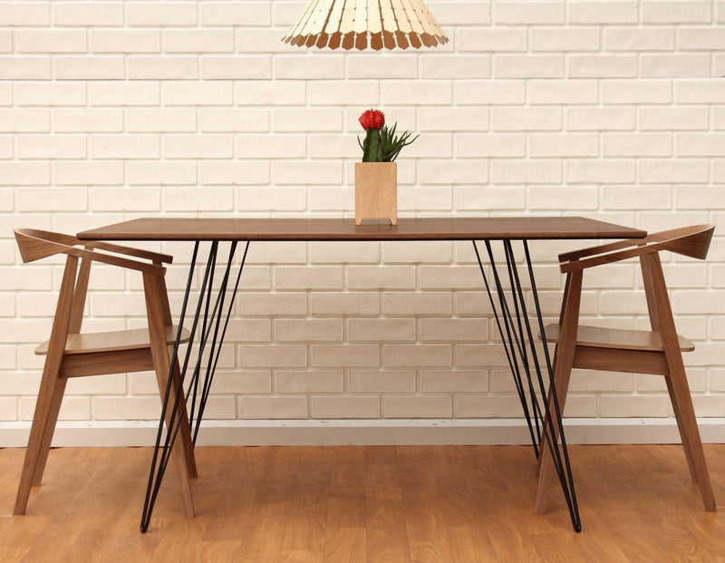 Williams Dining Table - Large Rectangle - Tronk - Tables + Desks - Maple - Blood Red - HORNE