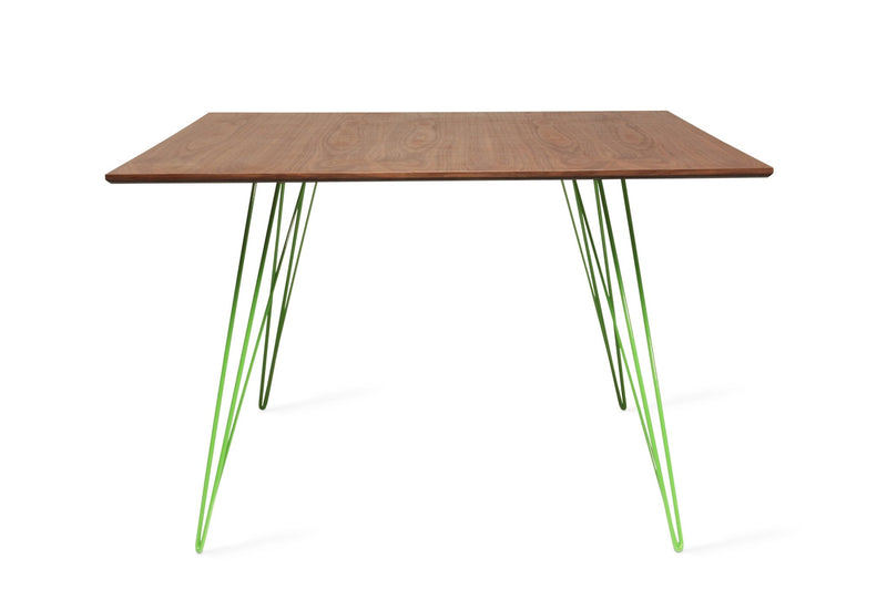 Williams Dining Table - Large Square - Tronk - Tables + Desks - Maple - Blood Red - HORNE