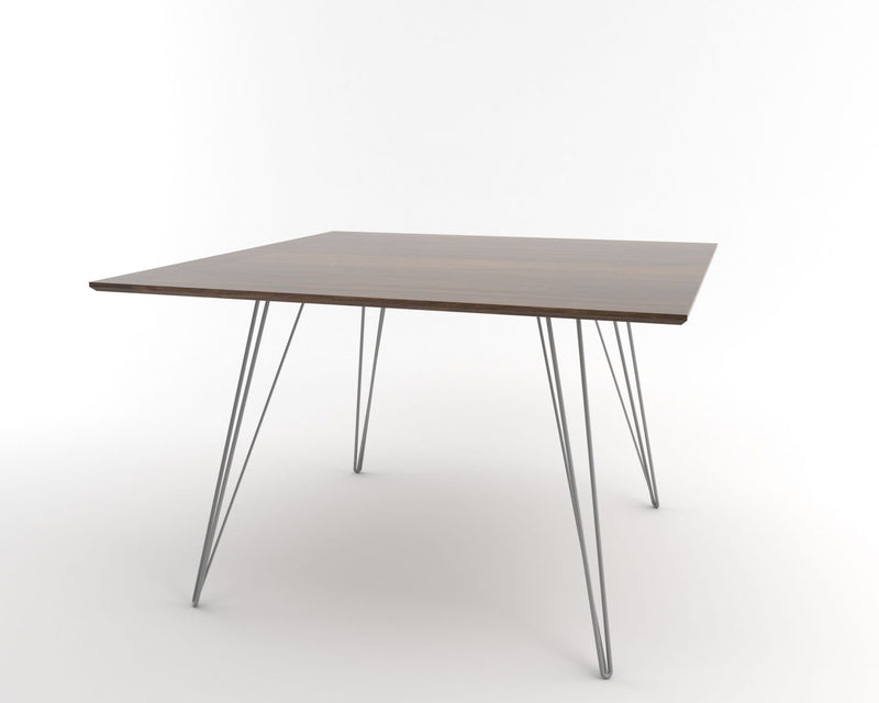 Williams Dining Table - Large Square - Tronk - Tables + Desks - Maple - Blood Red - HORNE