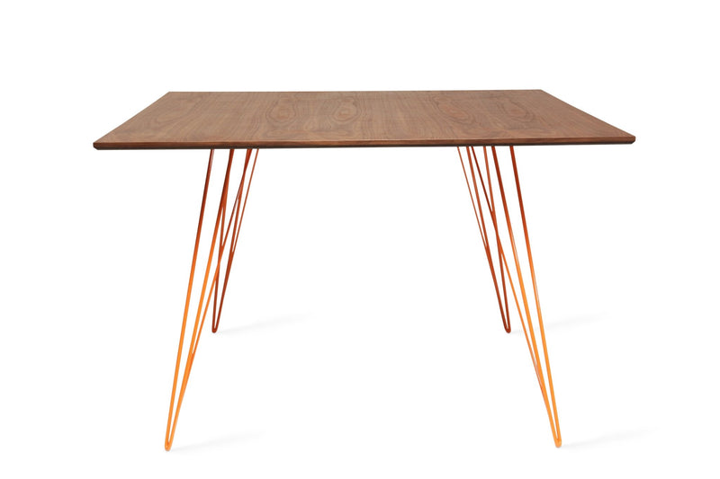 Williams Dining Table - Large Square - Tronk - Tables + Desks - Maple - Blood Red - HORNE