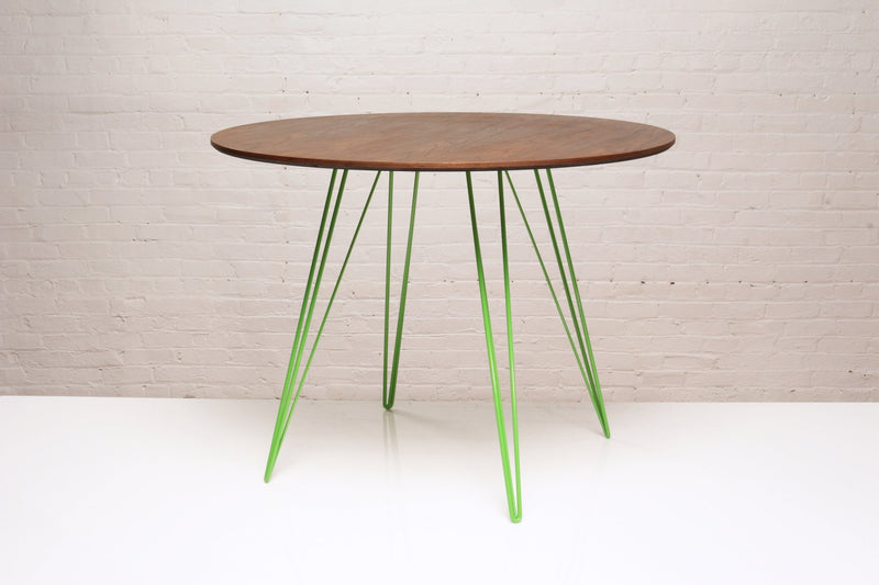 Williams Dining Table - Small Circle - Tronk - Tables + Desks - Maple - Blood Red - HORNE