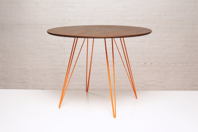 Williams Dining Table - Small Circle - Tronk - Tables + Desks - Maple - Blood Red - HORNE