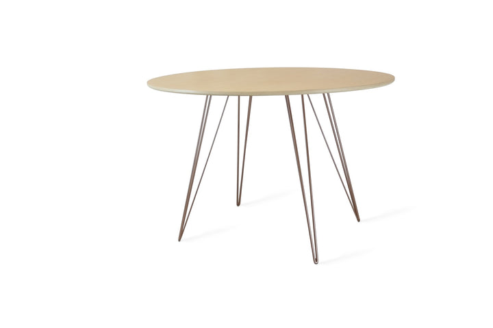 Williams Dining Table - Small Oval - Tronk - Tables + Desks - Maple - Rose Copper - HORNE
