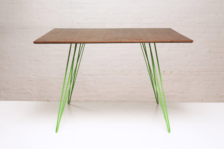 Williams Dining Table - Small Rectangle - Tronk - Tables + Desks - Walnut - Green - HORNE