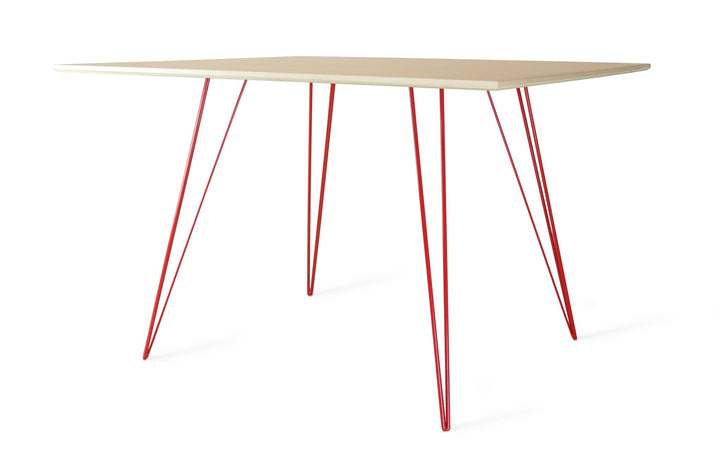 Williams Dining Table - Small Rectangle - Tronk - Tables + Desks - Maple - Red - HORNE