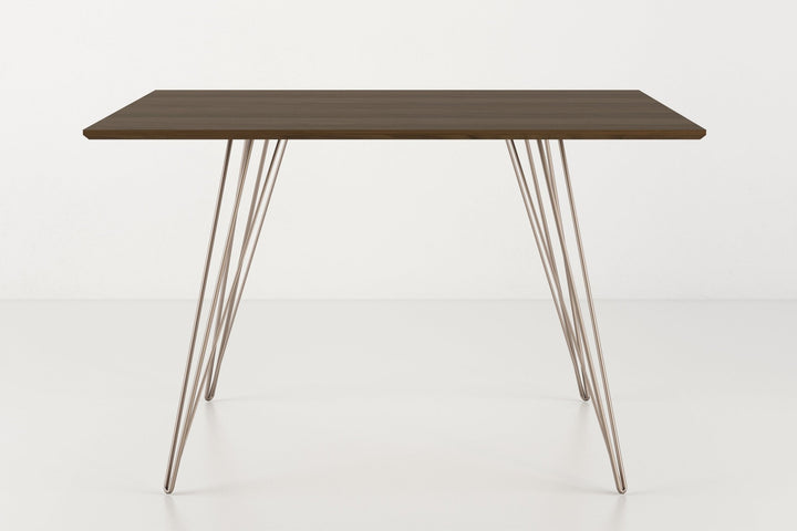 Williams Dining Table - Small Rectangle - Tronk - Tables + Desks - Walnut - Rose Copper - HORNE