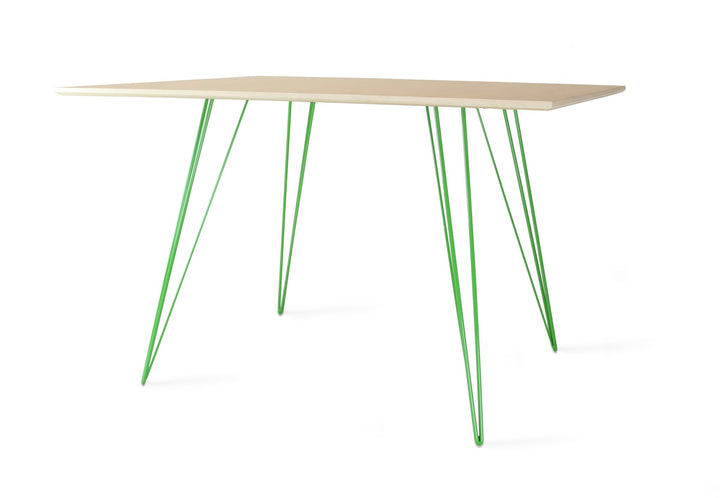 Williams Dining Table - Small Rectangle - Tronk - Tables + Desks - Maple - Green - HORNE