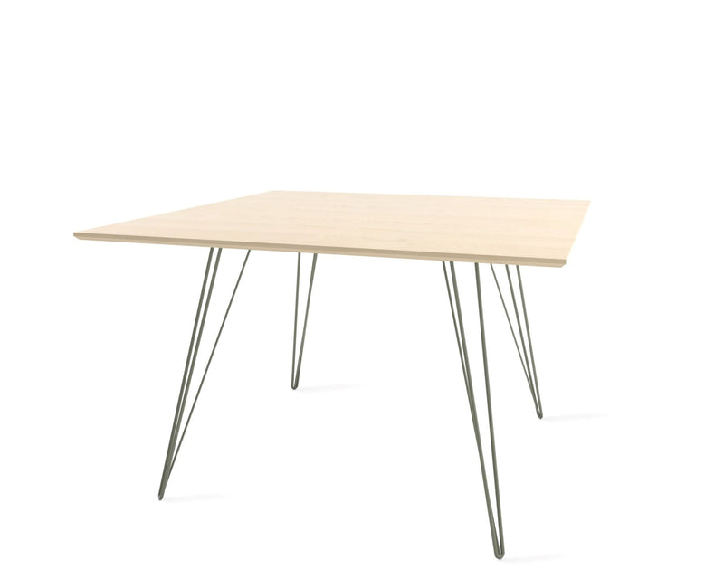 Williams Dining Table - Small Rectangle - Tronk - Tables + Desks - Maple - Blood Red - HORNE