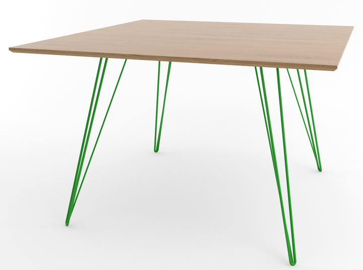 Williams Dining Table - Small Rectangle - Tronk - Tables + Desks - White Oak - Green - HORNE
