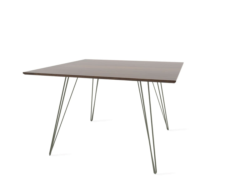 Williams Dining Table - Small Rectangle - Tronk - Tables + Desks - Walnut - Prairie Green - HORNE
