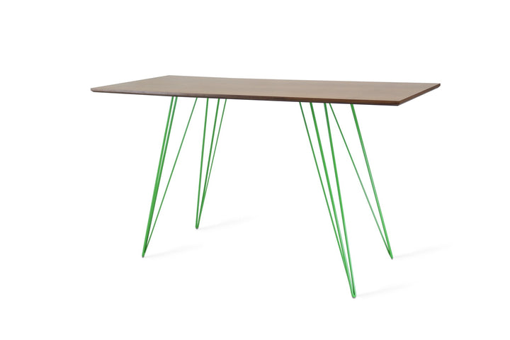 Williams Writing Desk - Tronk - Desks - Walnut - Green - HORNE