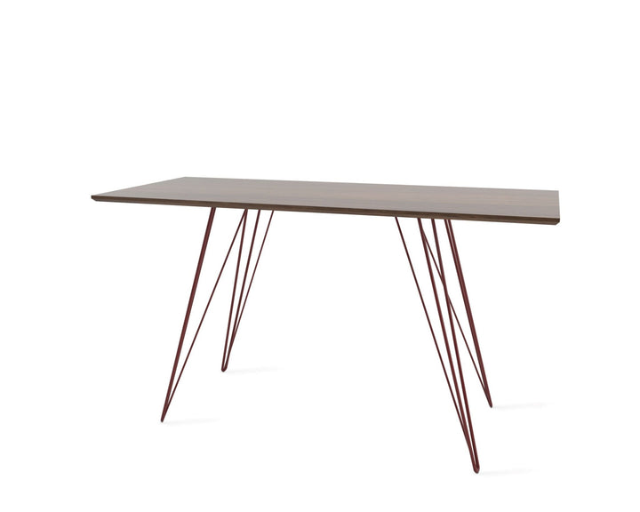Williams Writing Desk - Tronk - Desks - Walnut - Blood Red - HORNE