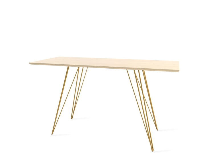 Williams Writing Desk - Tronk - Desks - Maple - Mustard - HORNE