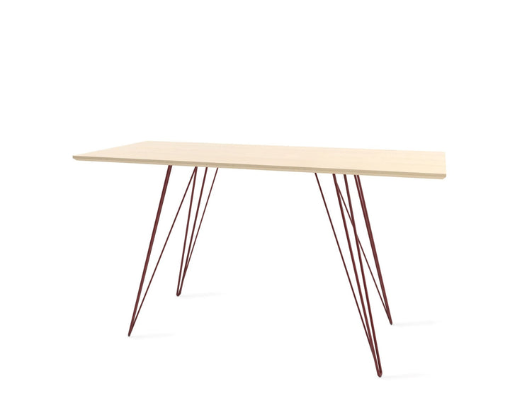 Williams Writing Desk - Tronk - Desks - Maple - Blood Red - HORNE