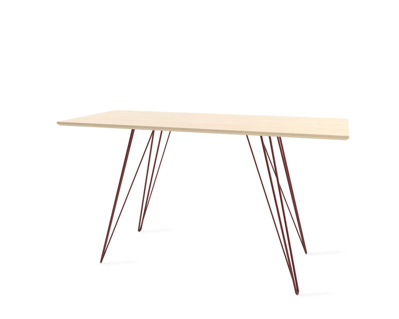 Williams Writing Desk - Tronk - Desks - Maple - Blood Red - HORNE