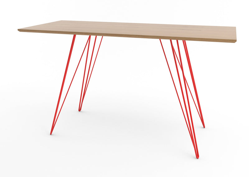 Williams Writing Desk - Tronk - Desks - Maple - Blood Red - HORNE