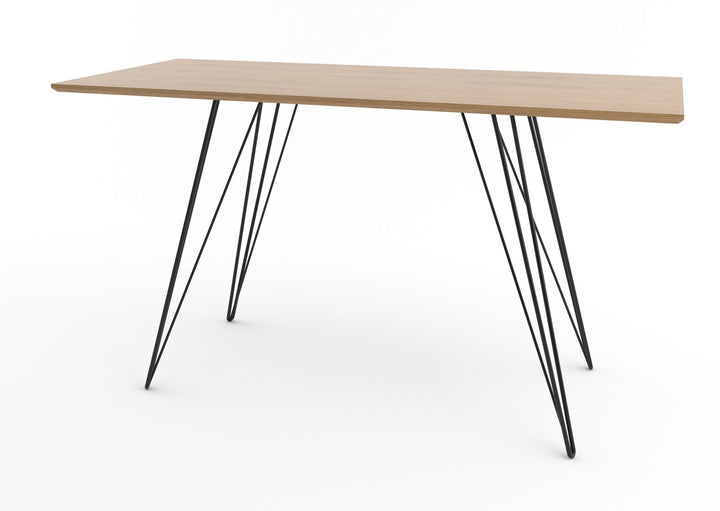 Williams Writing Desk - Tronk - Desks - White Oak - Black - HORNE