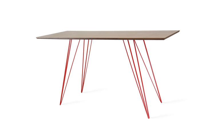 Williams Writing Desk - Tronk - Desks - Walnut - Red - HORNE