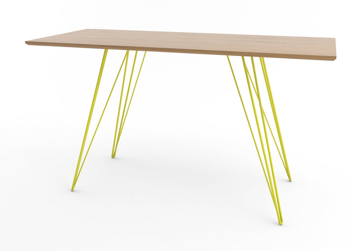 Williams Writing Desk - Tronk - Desks - White Oak - Yellow - HORNE