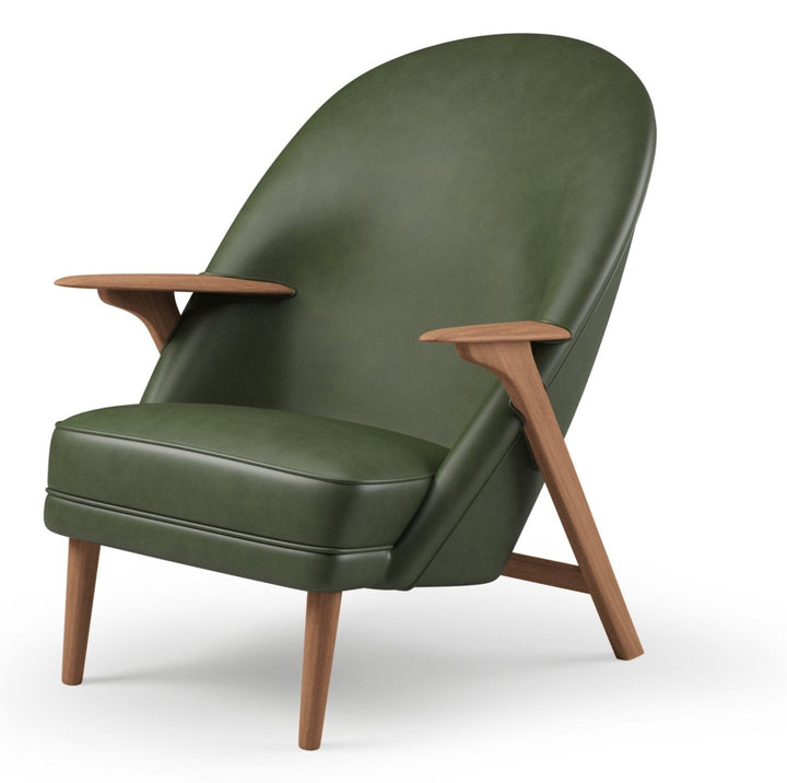 Wingman Lounge Chair - Warm Nordic - Chairs - Challenger Pine Green - HORNE