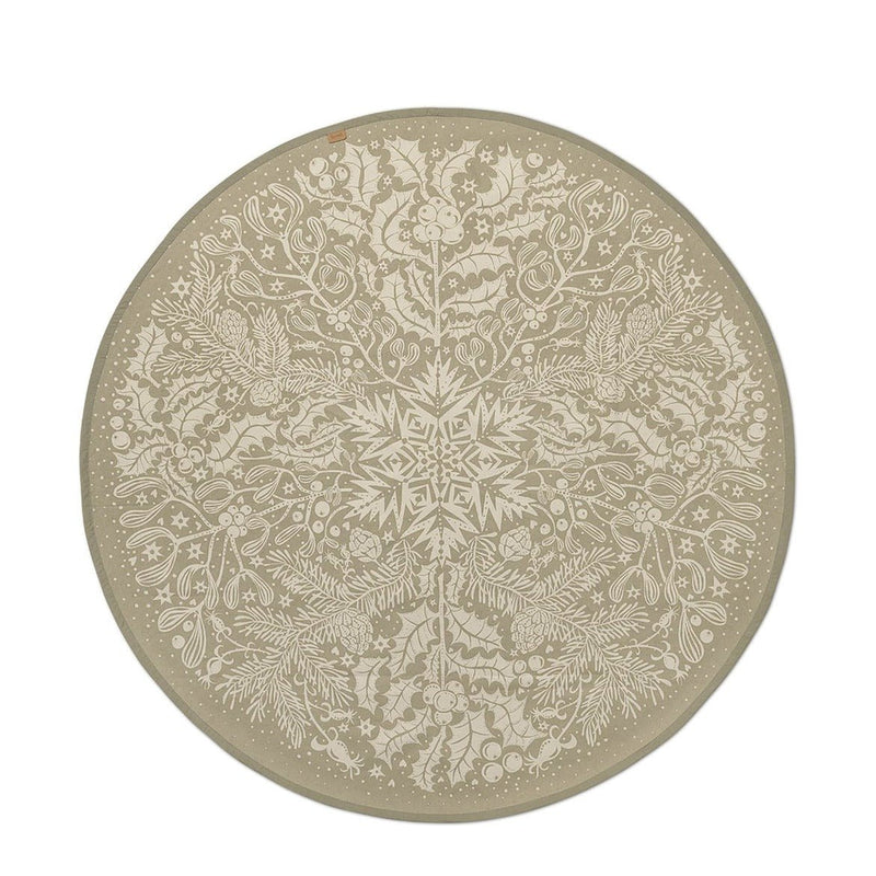 Winter Forest Tree Blanket - Ferm Living - Art + Objects - Sage - HORNE