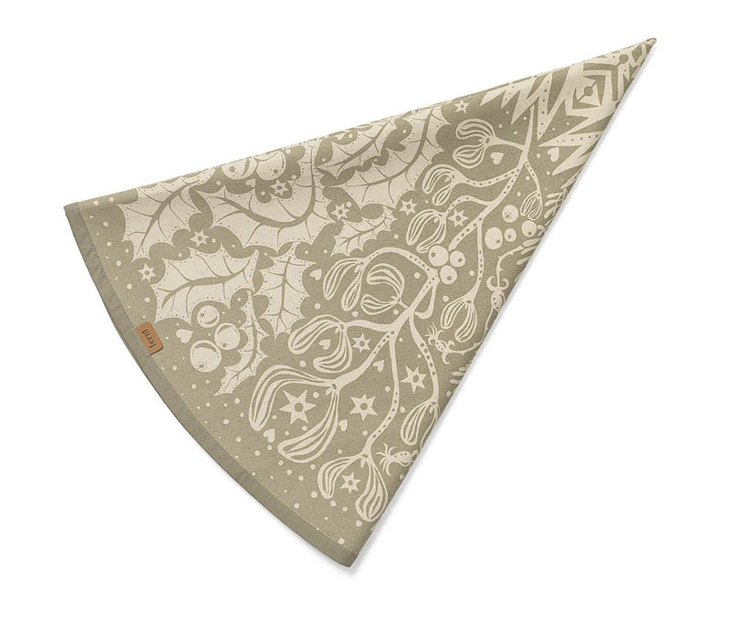 Winter Forest Tree Blanket - Ferm Living - Art + Objects - Sage - HORNE