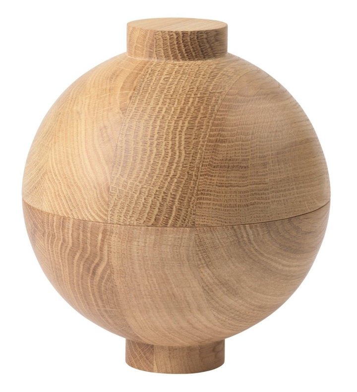 Wooden Sphere - Kristina Dam - Art + Objects - X Large - Natural Oak - HORNE