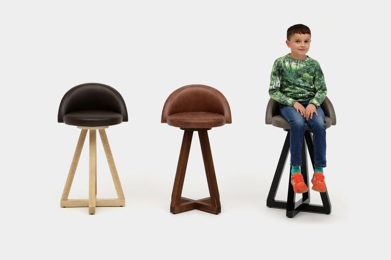 X2 Seat - Artless - Stools + Benches + Ottomans - Walnut - Blackbean - HORNE