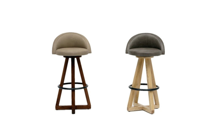 X3 Seat - Artless - Stools + Benches + Ottomans - Walnut - Blackbean - Blackened Steel - HORNE