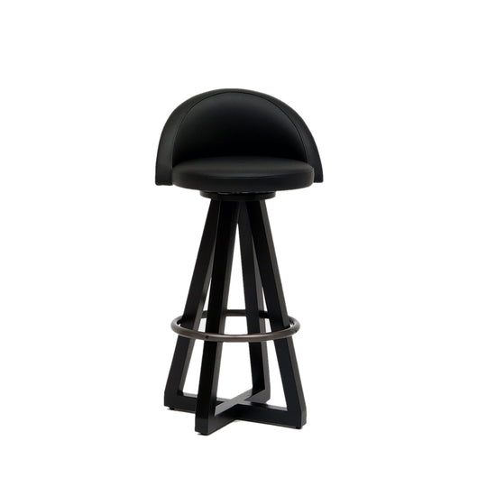 X3 Seat - Artless - Stools + Benches + Ottomans - Walnut - Blackbean - Blackened Steel - HORNE
