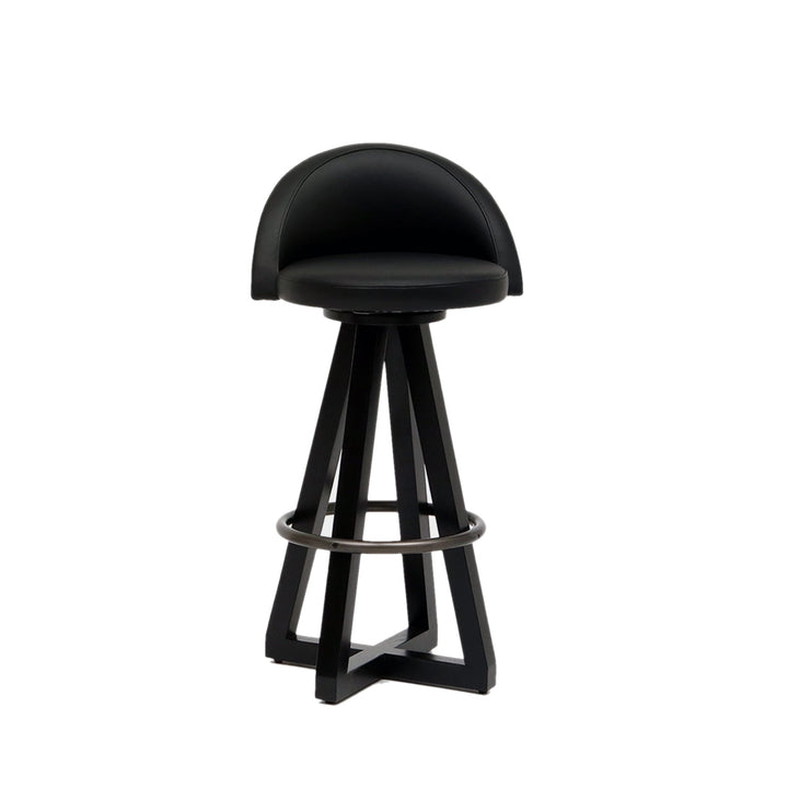 X3 Seat - Artless - Stools + Benches + Ottomans - Walnut - Blackbean - Blackened Steel - HORNE