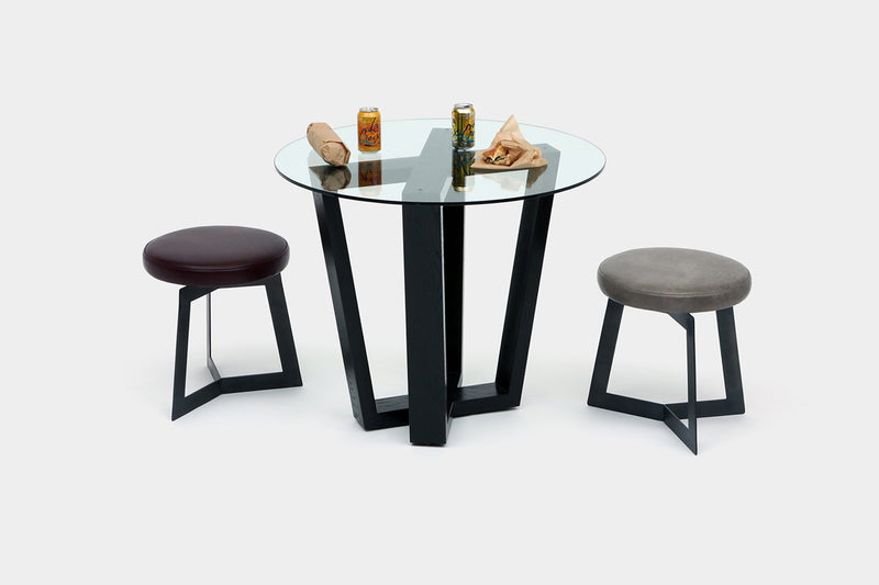 Y1 Stool - Artless - Stools + Benches + Ottomans - Blackbean - HORNE