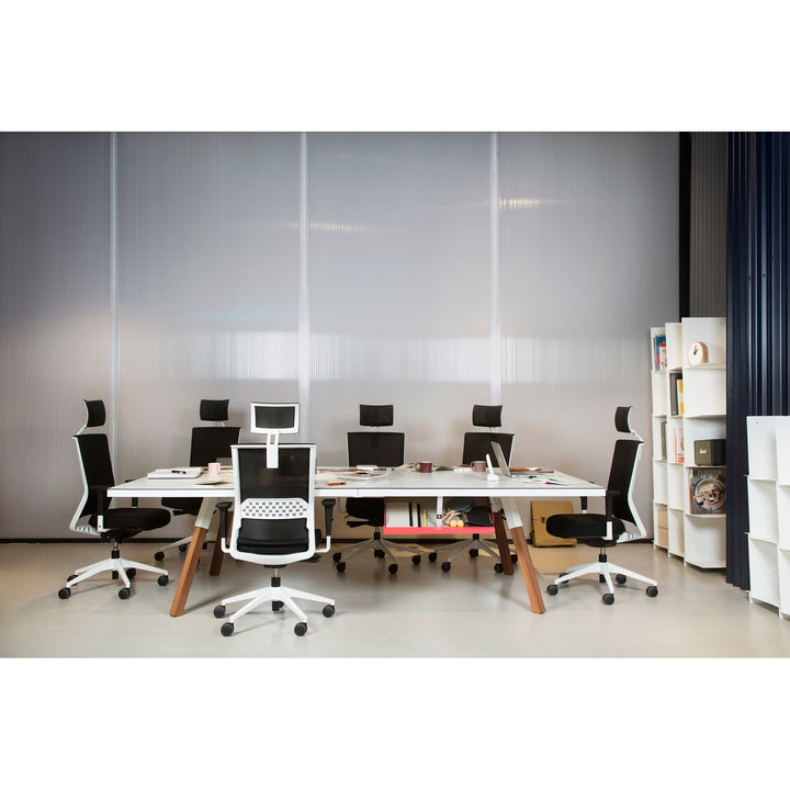 You And Me Bench - Indoor/Outdoor - RS Barcelona - Stools + Benches + Ottomans - 220 Bench - White - HORNE