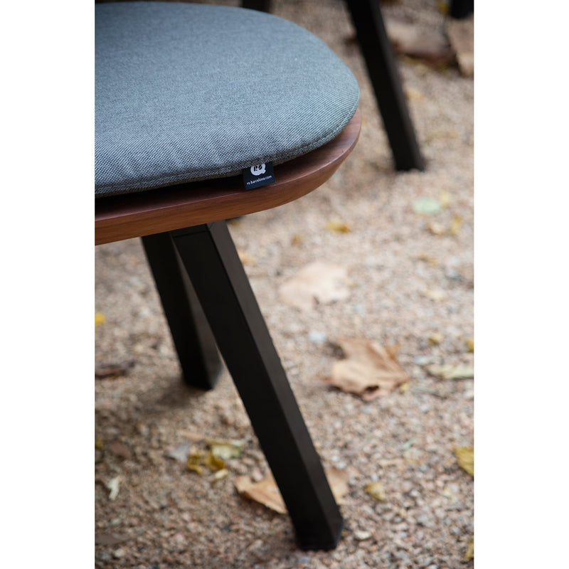 You And Me Bench - Indoor/Outdoor - RS Barcelona - Stools + Benches + Ottomans - 50 Stool - Black - HORNE