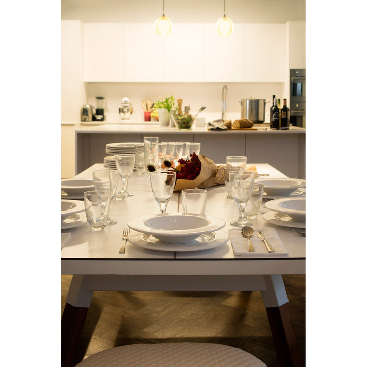 You And Me Bench - Indoor/Outdoor - RS Barcelona - Stools + Benches + Ottomans - 220 Bench - White - HORNE