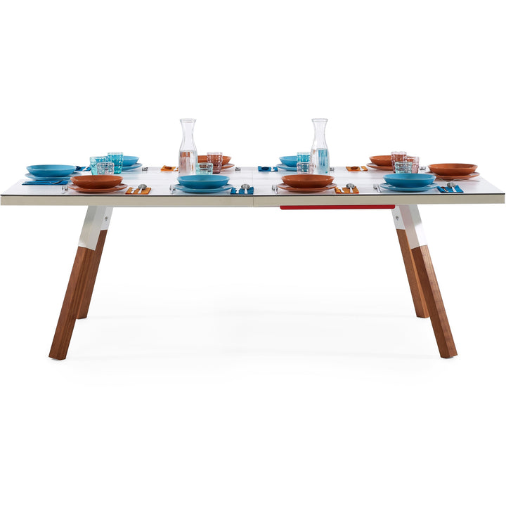 You and Me Ping - Pong Table Indoor/Outdoor  set for dinner - 220 Medium - RS Barcelona - Games + Recreation - Black -  - HORNE