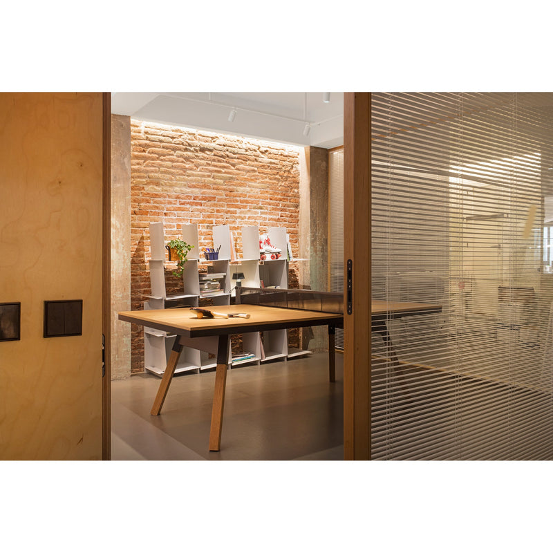 You And Me Ping Pong Table Wood - 220 Medium - RS Barcelona - Stools + Benches + Ottomans - Oak - White - HORNE